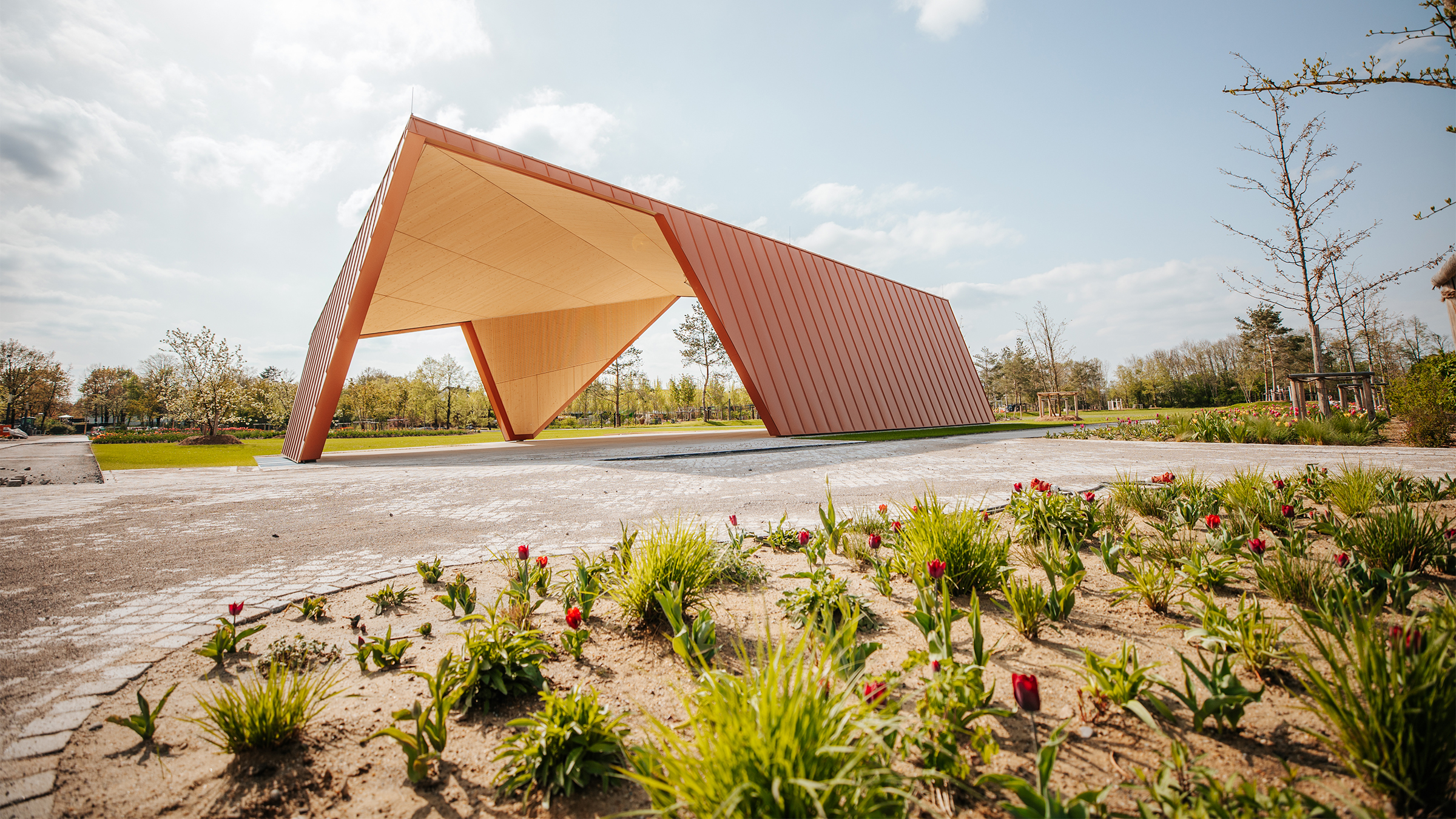 Park-Pavillon der Landesgartenschau Kirchheim 2024 | Generationenplatz 1